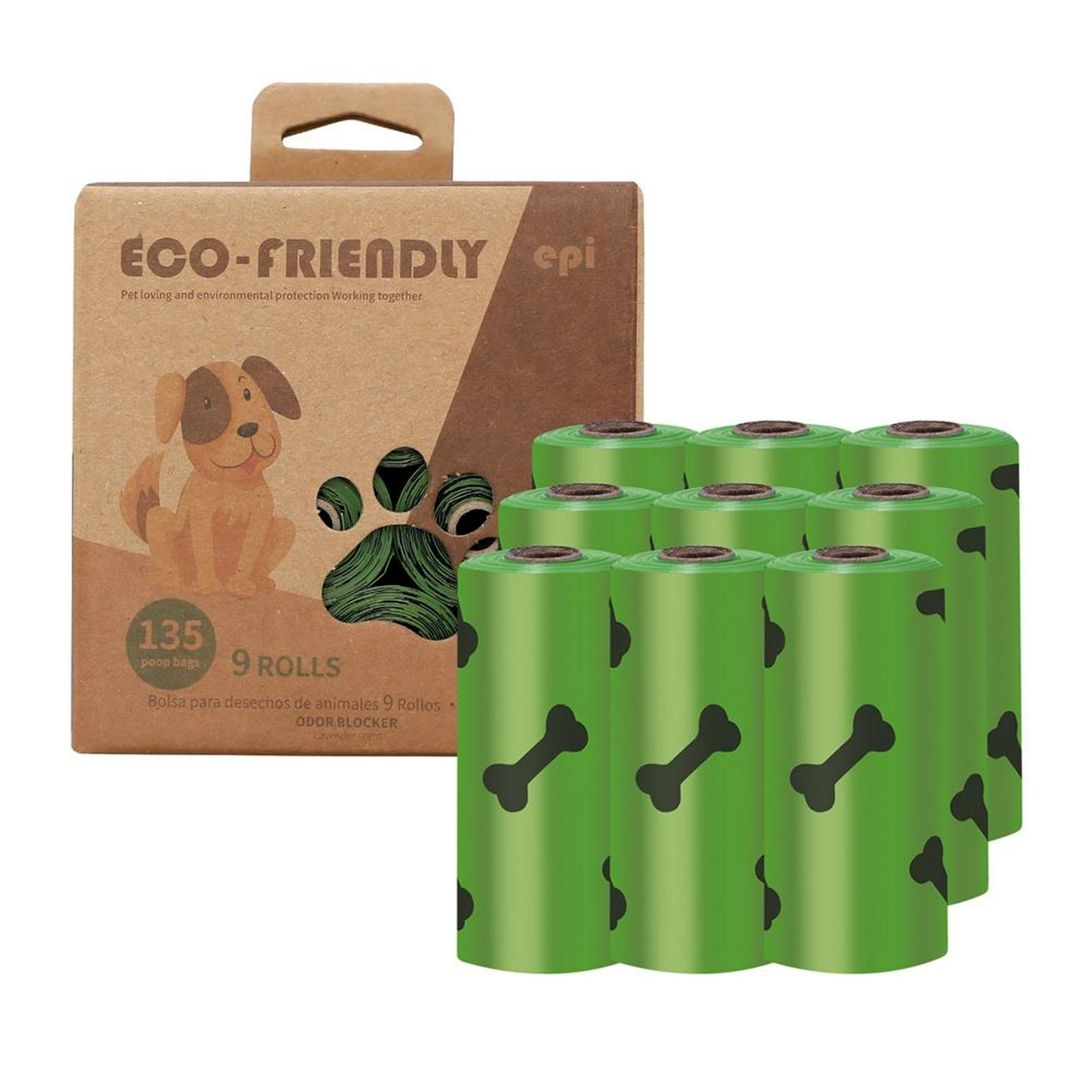 Mascotas :: Accesorios para mascotas :: Bolsas biodegradables para desechos  de perro