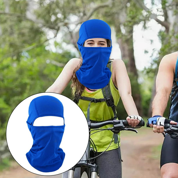 Mascarilla facial completa para hombre y mujer, gorro transpirable para  ciclismo, deportes al aire libre, máscaras
