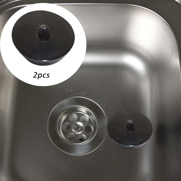 Tapón universal para bañera, tapón para fregadero, accesorio de desagüe con  desbordamiento adecuado para desagüe de bañera de cocina (33,6-36,9mm) JAMW  Sencillez