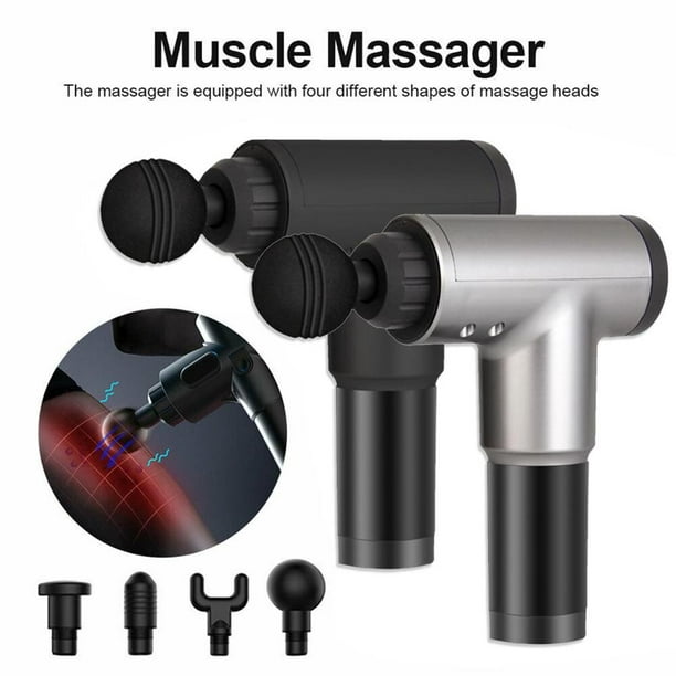 Masajeador Muscular Eléctrico Pistola Massage Gun Calor Frio Color
