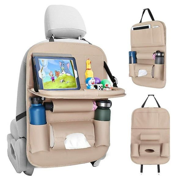 Protector de respaldo de asiento de coche, organizador impermeable con  múltiples bolsillos de almacenamiento para tabletas, teléfonos y accesorios  de coche YONGSHENG 8390611763596