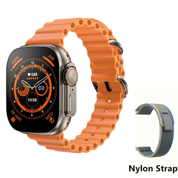 Reloj inteligente NFC para hombre y mujer, accesorio de pulsera resistente  al agua con seguimiento de