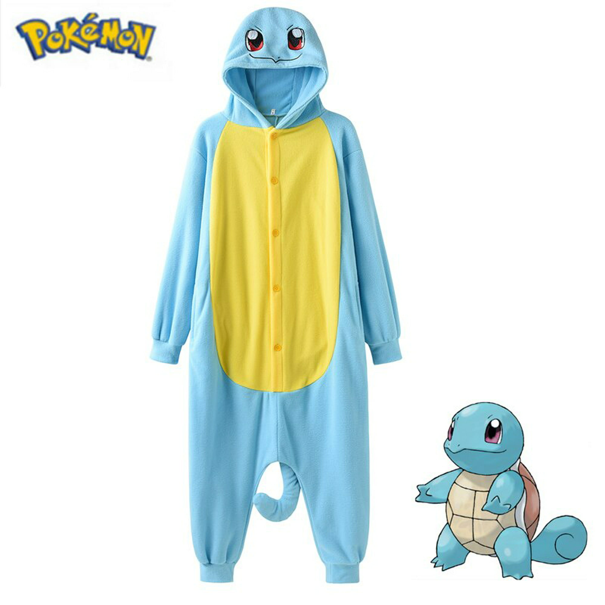 Pijama Térmica De Pikachu Para Adultos Y Niños