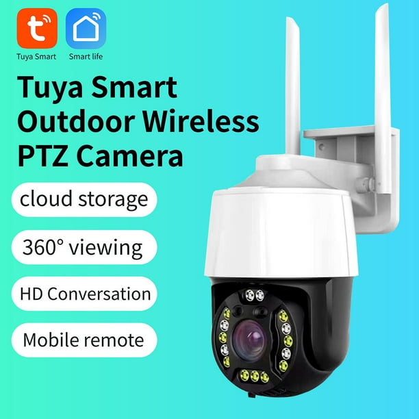 Cámara IP WiFi Full HD de EXTERIOR con visión nocturna Tuya Smart