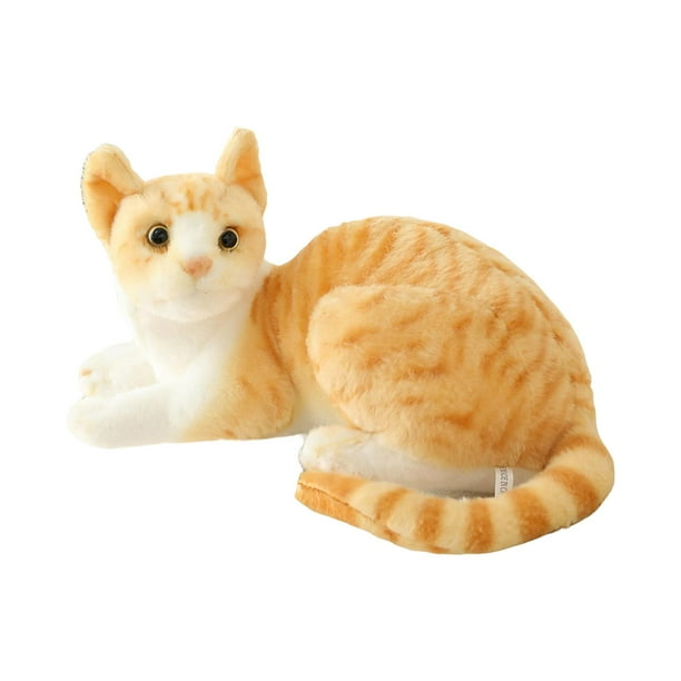 Juguete De Gato Durmiente Realista, Muñeco De Peluche De Gato Que