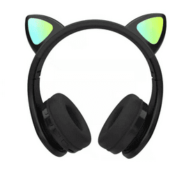 Audifonos Diadema Gato Bluetooth 5.0 high definition luces intercambiables  Gadgets & fun