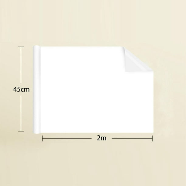 T&W SAME FILM Paquete de 6 pizarras blancas de pared, calcomanías de  borrado en seco, papel de pizarra blanca, pizarra blanca adhesiva para  escritorio
