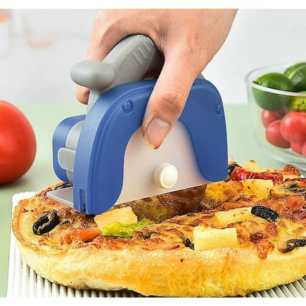  Cortador de pizza de acero inoxidable, cuchillo