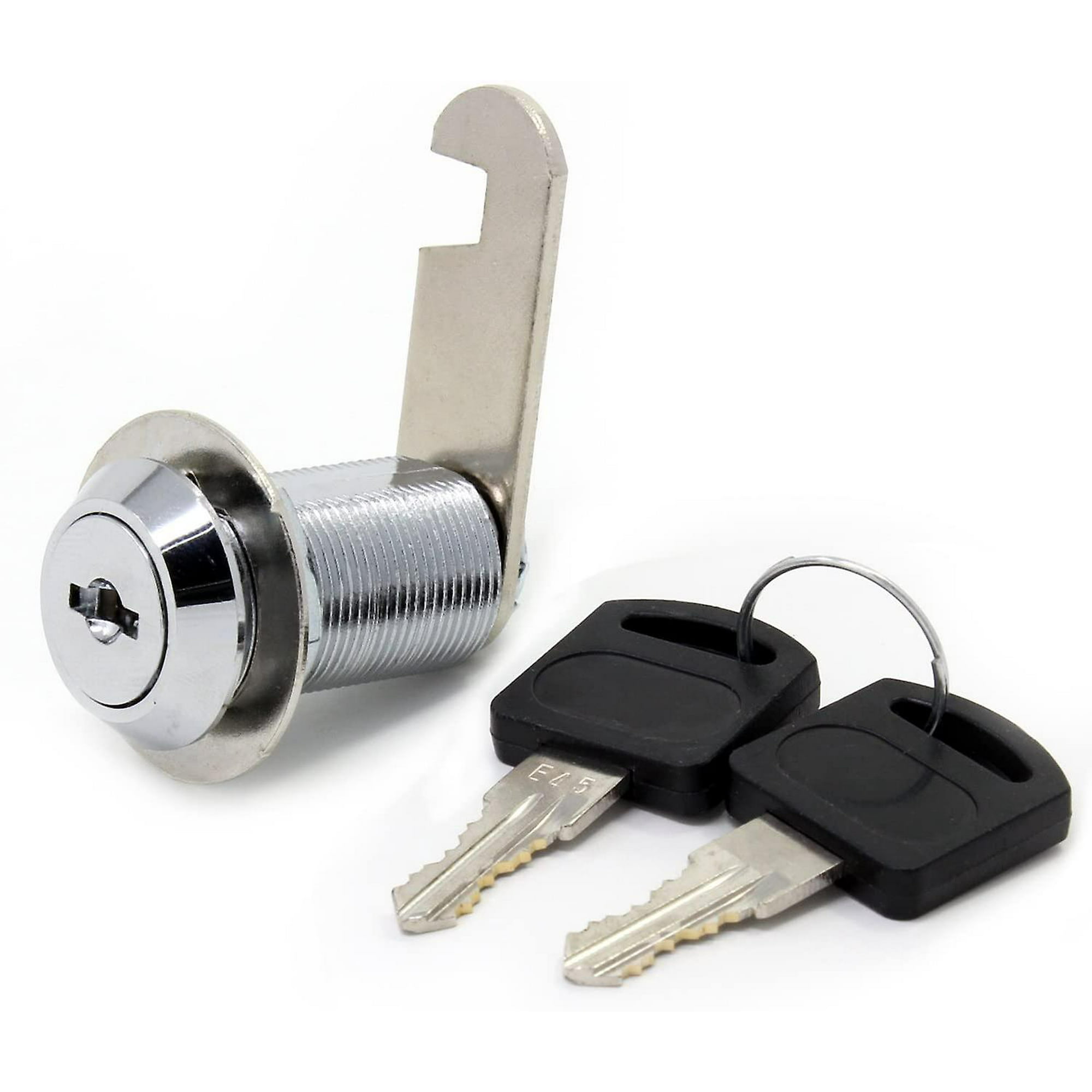 ZOLGINAH Cerradura de seguridad para buzón de correo de acero inoxidable de  16 mm con llaves a juego, cerradura de cajón de 25 mm