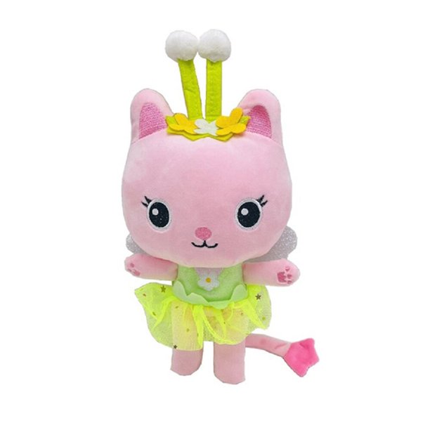 Gabbys-muñeco de peluche de dibujos animados para niños, muñeco de peluche  Kawaii, gato, sirena, sirena, regalo de cumpleaños