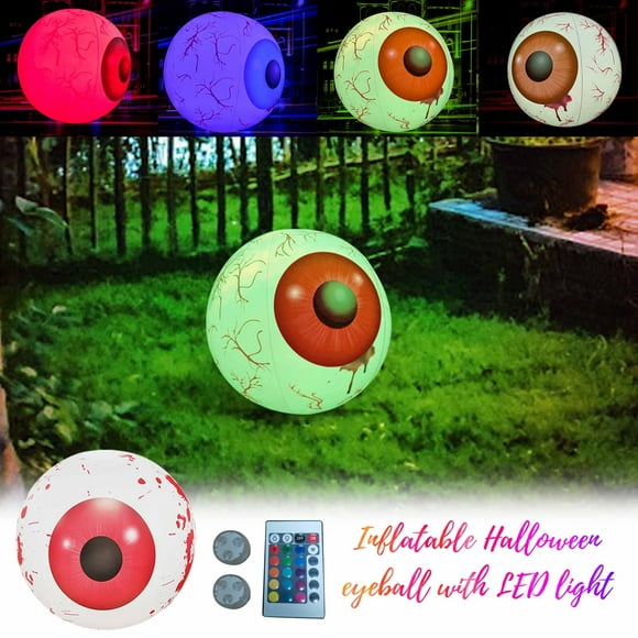 teissuly clearance halloween eyeball inflatable 24 inch party decoration inflatable modelred  teissuly wer202309090142