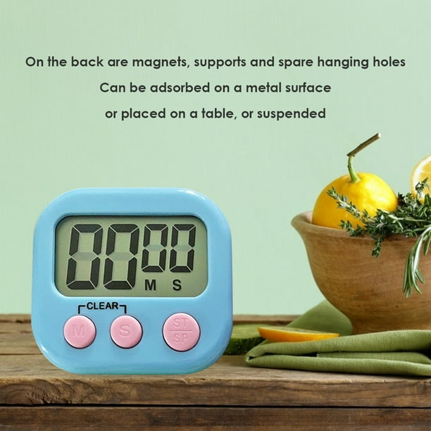 Temporizador Digital De Cocina Pantalla Lcd Timer Redlemon