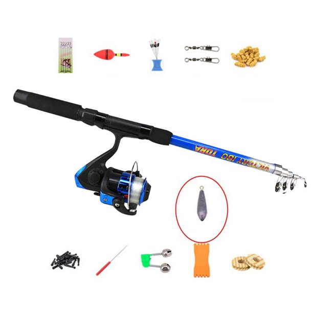 Kit De Pesca Para Mar Combo De Accesorios