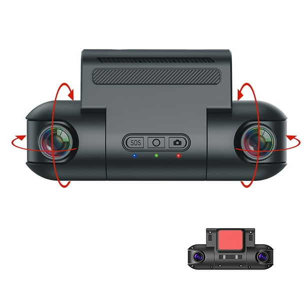 Camara De Seguridad Para Carros Grabacion Video En Bucle Frontal Interior  1080P