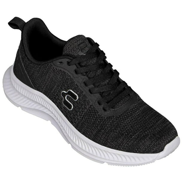 Tenis Mujer Charly Deportivos Casuales Flexible Transpirable negro 25  Charly 101D2U