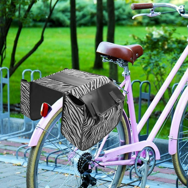 Bolsa trasera impermeable para bicicleta de 30 l, bolsa para