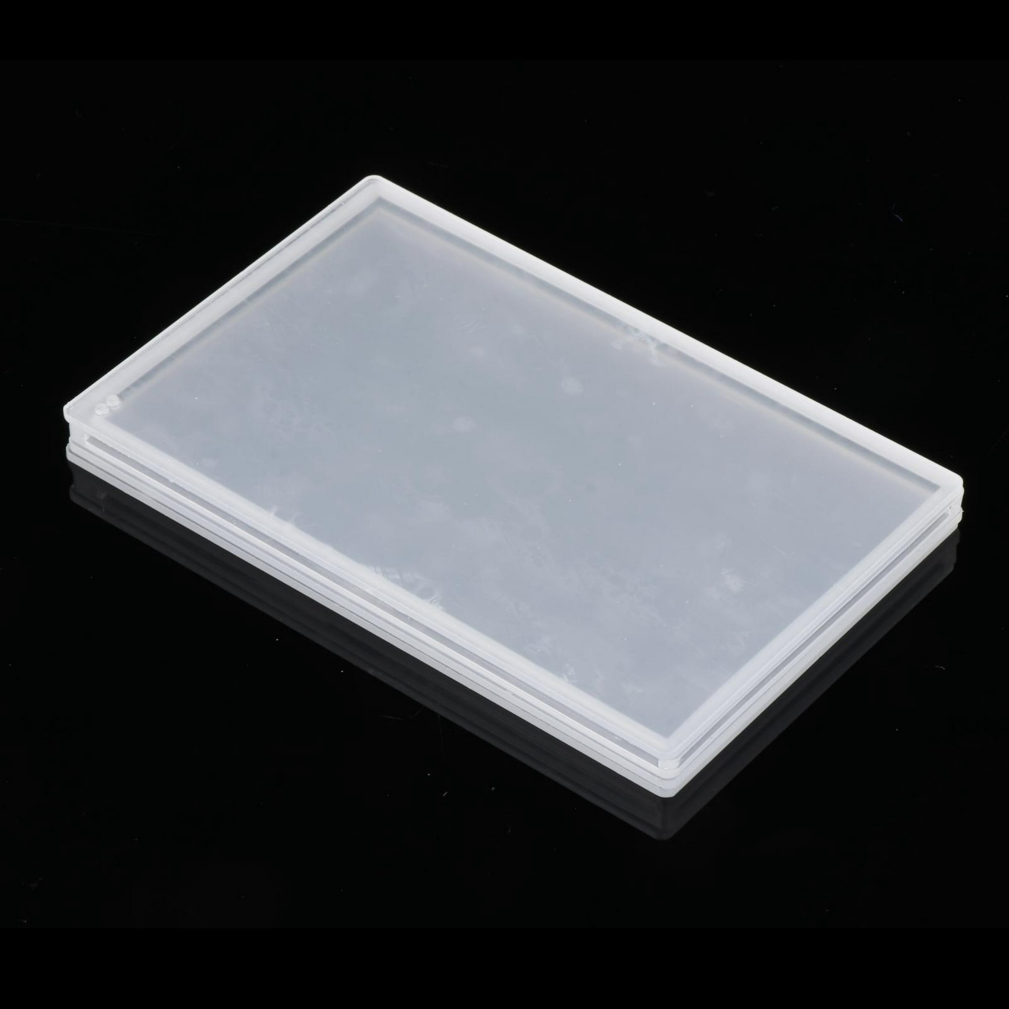 Cartão em branco de areia movediça faça você mesmo tijolo placa de acrílico  transparente molde de areia movediça pratos vazios para artesanato de areia  movediça faça você mesmo prato vazio