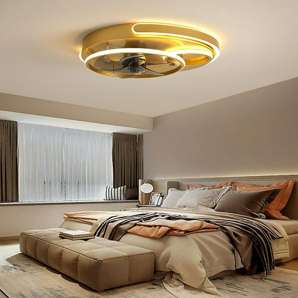 Lámpara de ventilador de techo Dormitorio Comedor Sala de estar