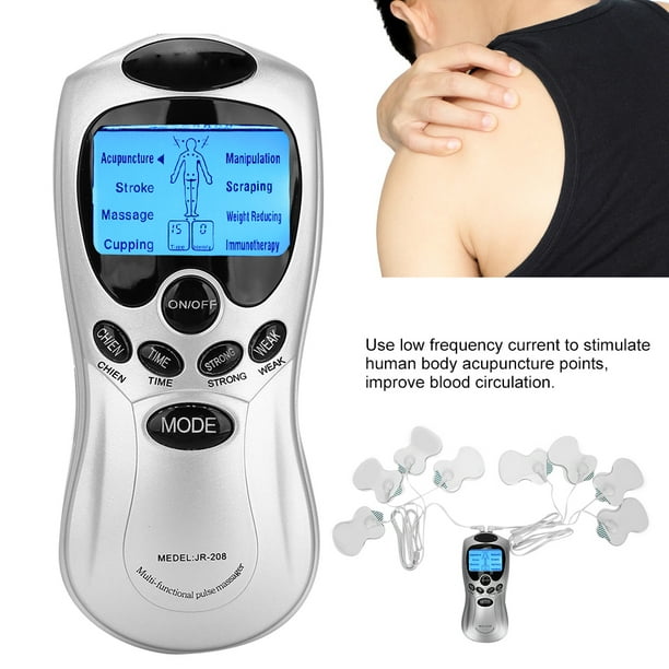 Eléctrico Aparato Fisioterapia Estimulador Muscular Acupuntura Máquina De  Terapia Digital Electroestimulador Para Cuello Pierna Espalda