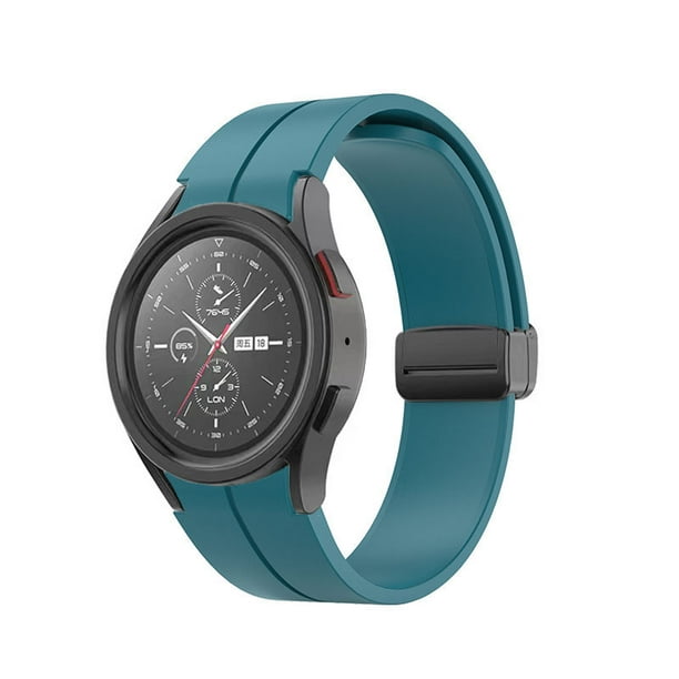 Correa para Samsung Watch 2 23 44mm 40mm Watch5 Pro 45mm hebilla Likrtyny  magnética de silicona accesorios para Galaxy Watch