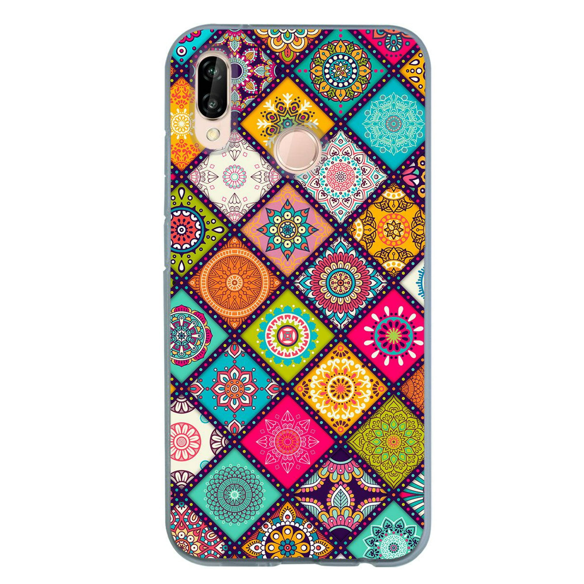 Funda Para Huawei P20 Lite Trazo de Mariposas, Uso Rudo, InstaCase  Protector para Huawei P20 Lite Antigolpes, Case Trazo de Mariposas