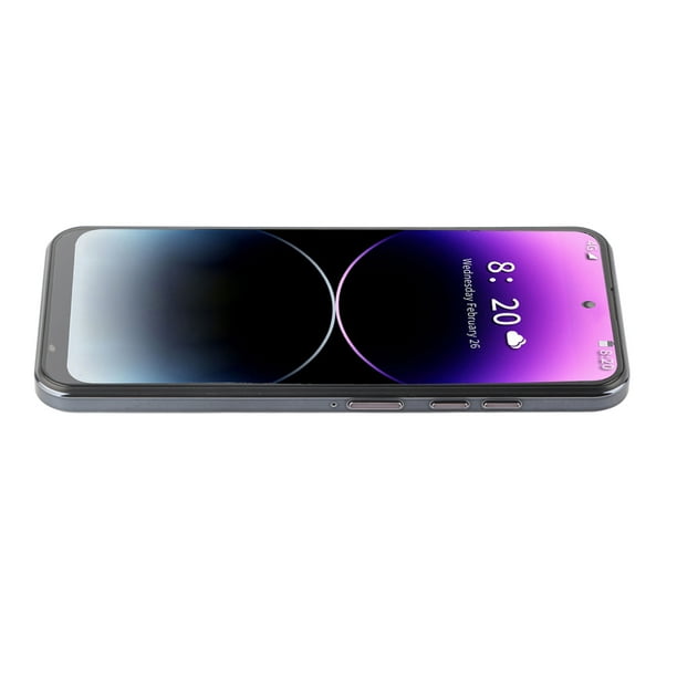 I14pro Max Pantalla de 6,7 pulgadas 4G Smartphone para Android 12 4G 128G  Dual Sim Teléfono desbloqueado 4000mAh Batería 100-240V Negro Enchufe de  EE. UU.