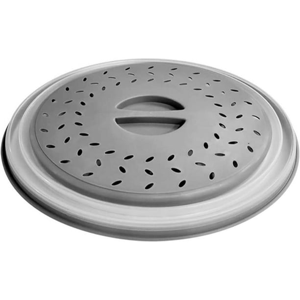 Tapa para Microondas con Salida de Vapor, Accesorios Microondas para Tapar  Comida, Perfecto para Microondas Pequeños y Grandes de Plástico 0% BPA :  : Hogar y cocina