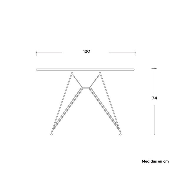 MESA DE COMEDOR EXTENSIBLE EIFFEL - Stylo Home