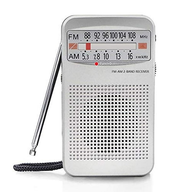 Radio Portátil Am Fm Transistor Radio Mini Radio De Bolsillo