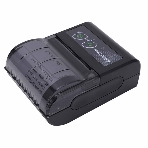 Mini impresora térmica de recibos 58mm con USB, y Bluetooth para Android y  iOS – Impresora Térmica