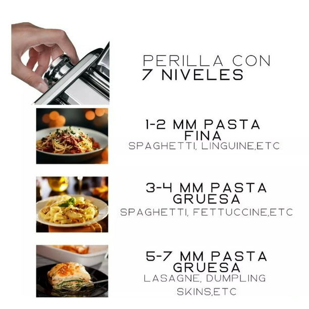 Máquina Para Hacer Pasta Fresca En Casa Cocina Restaurante Picool Italia  150
