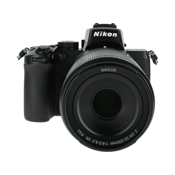 nikon z 50 209mp con kit de lentes de 1650 mm  50250 mm cámara sin espejo   negro nikon z50dual