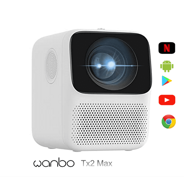 Proyector Wanbo T2 Max 1080p Android 250lm Blanco