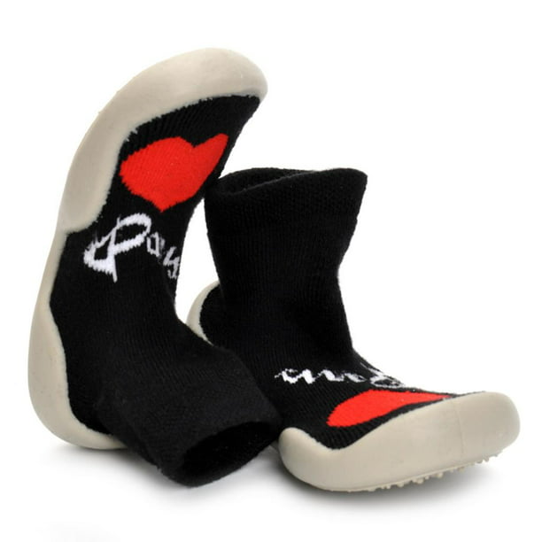 Calcetines Antideslizantes Para Bebés Recién Nacidos Calcetines Suela De Goma Caminantes De CUTICAT Primeros calcetines para caminar | Walmart en línea