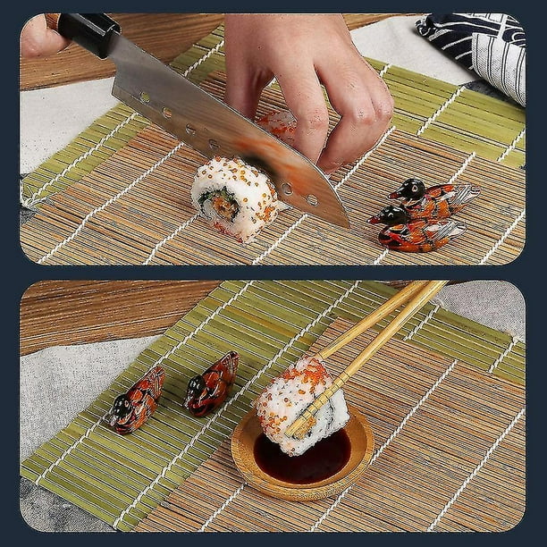 Kit para hacer sushi de 12 piezas, máquina para hacer bazuca de sushi todo  en uno con sushi curta YONGSHENG