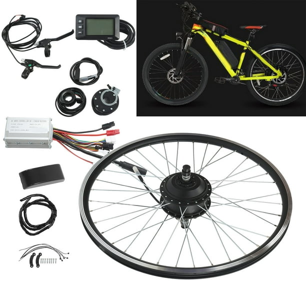 Kit de conversión de bicicleta eléctrica, motor de rueda delantera