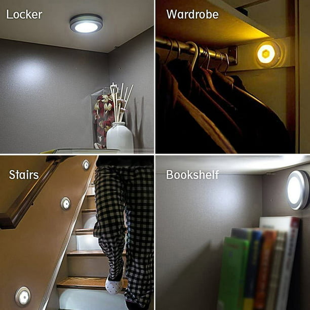 Como poner luz en armario sin instalación con sensor de movimiento