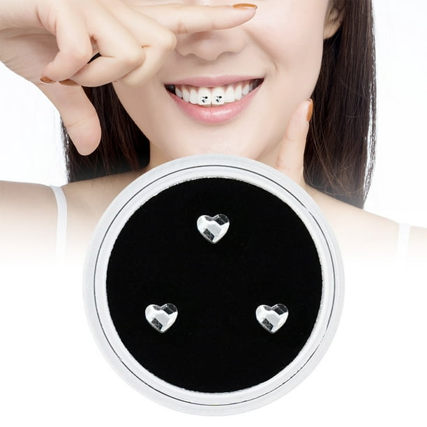 Joyas de diamantes de imitación dentales, joyas de dientes, gemas