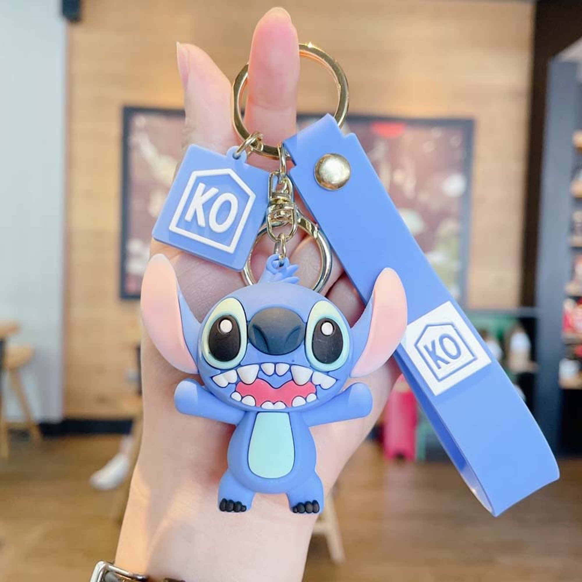 Lilo & Stitch Toys Keychian Anime Stitch Pendant Keychain Sweet