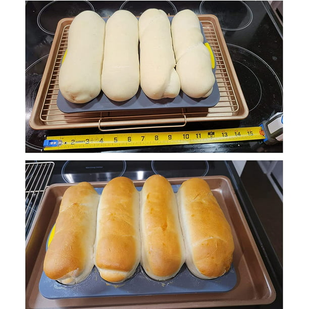 Tamaño bollito o en forma de baguette: los moldes de silicona para hornear  pan favoritos en
