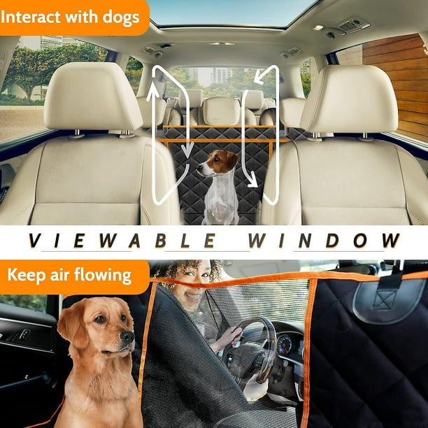 Funda de asiento de coche para perro-protector de asiento de coche para  mascotas Afortunado Sencillez