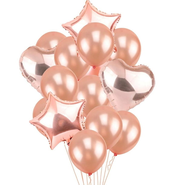 Globos decorativos de 40 cumpleaños, 15 unidades, color negro y plateado,  para fiesta de 40 cumpleaños, globos de confeti de látex para hombres y