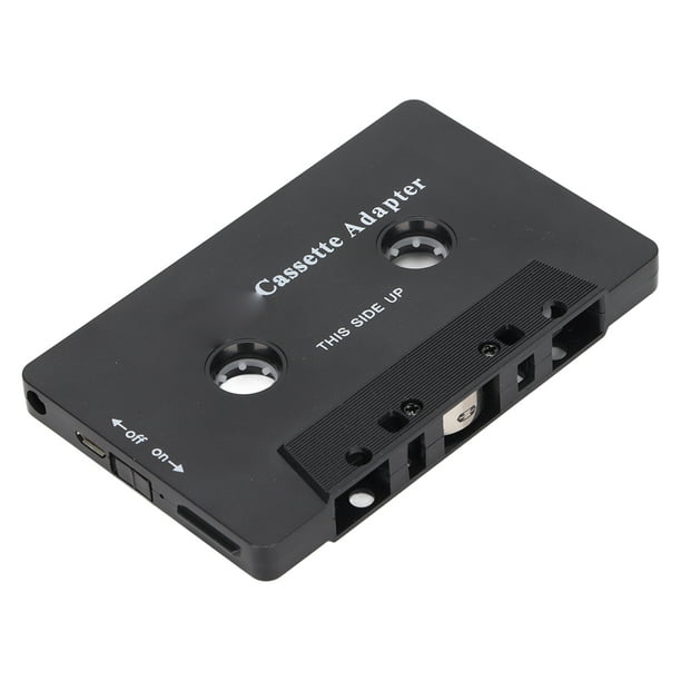 Adaptador de casete Bluetooth Reducción de ruido Estéreo Receptor auxiliar  de cinta de alta fidelidad para tableta de coche