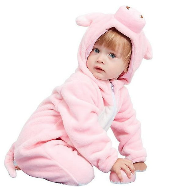 Conjunto de una pieza para bebés, niños y niñas, ropa para niños pequeños,  disfraces de animales de Pascua de una pieza con capucha bonita para niños