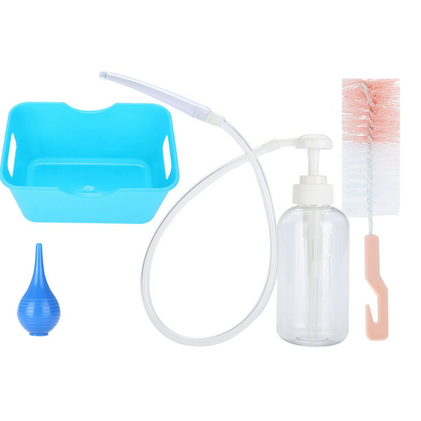 Kit de limpieza de oídos 300ml jeringa de agua botella de plástico