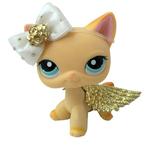Littlest Pet Shop Accesorios LPS Lot Bow Angel Fairy Wings gato NO incluido  LPSIFY 754034498844