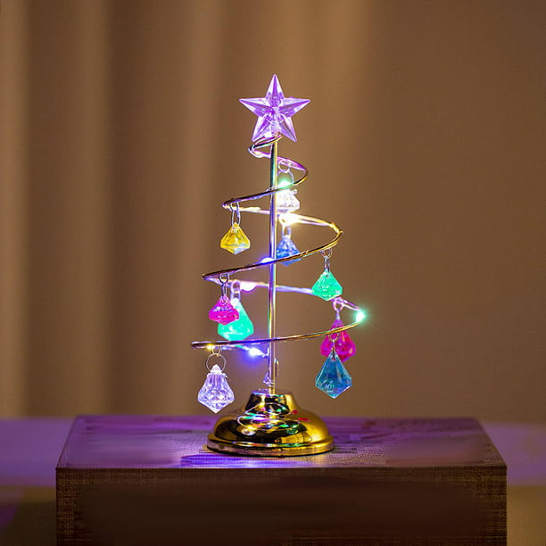 Colgantes de de Navidad con Adorno de Estrella de Navidad en Espiral Acrílico Sunnimix Estatuilla de escritorio | Bodega Aurrera en línea