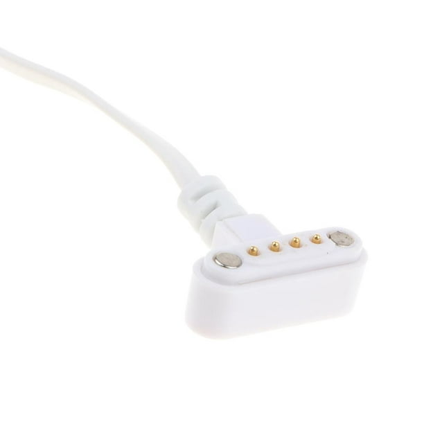 Cable de carga magnética para reloj inteligente imán de 2 pines Kuymtek  línea de cargador USB adaptador de corriente de carga rápida portátil para