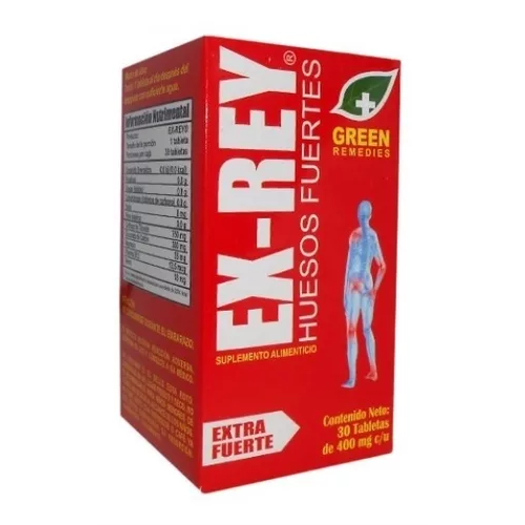 Exrey Extra Fuerte Green Remedies 30 Caps 500 Mg C/u Walmart en línea