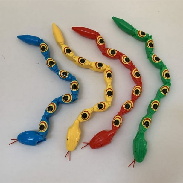 Serpiente De Juguete Para Niños Articulada Con Sobre De Presentación Y  Adhesivo De Cumpleaños